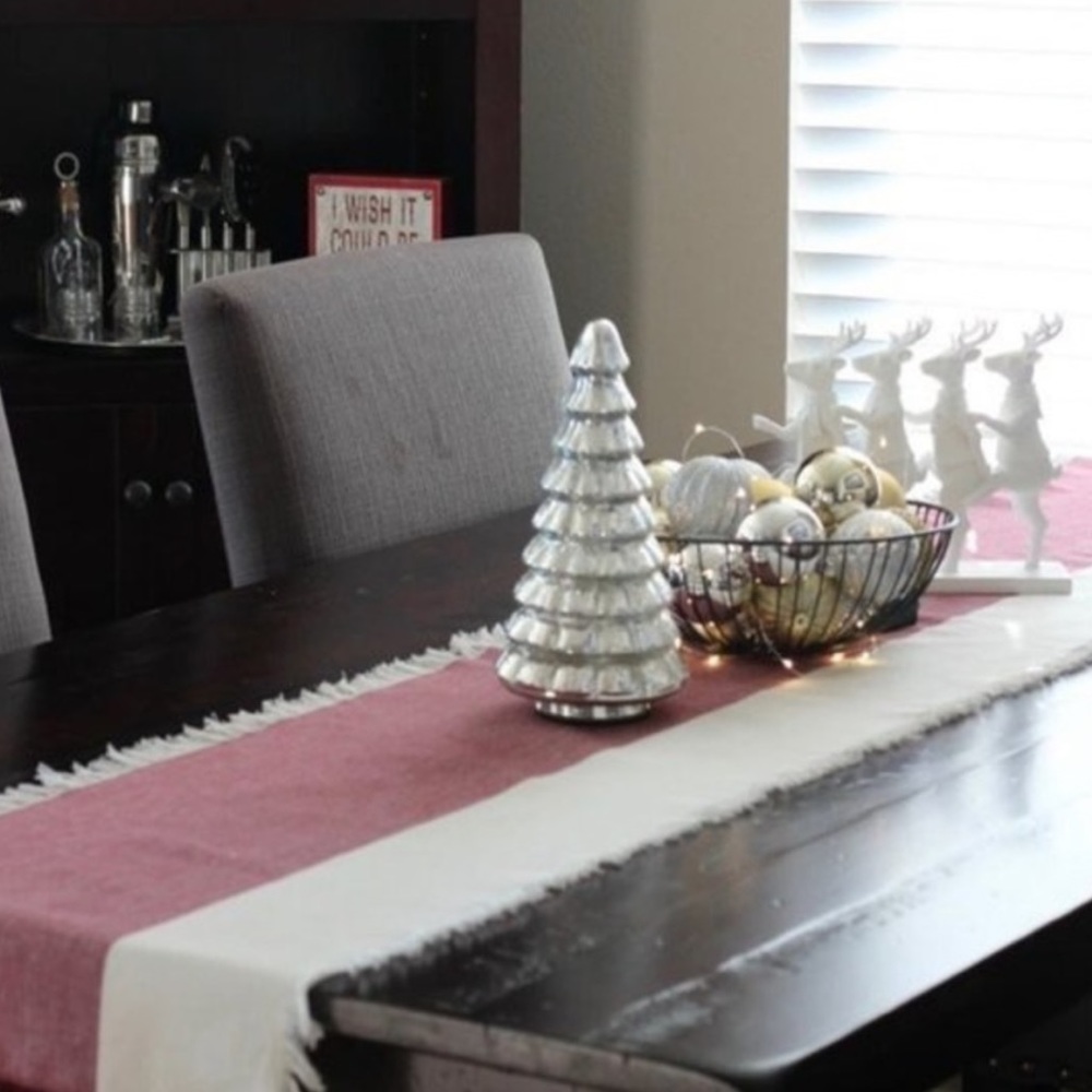 Pehr Table Runner in Wine